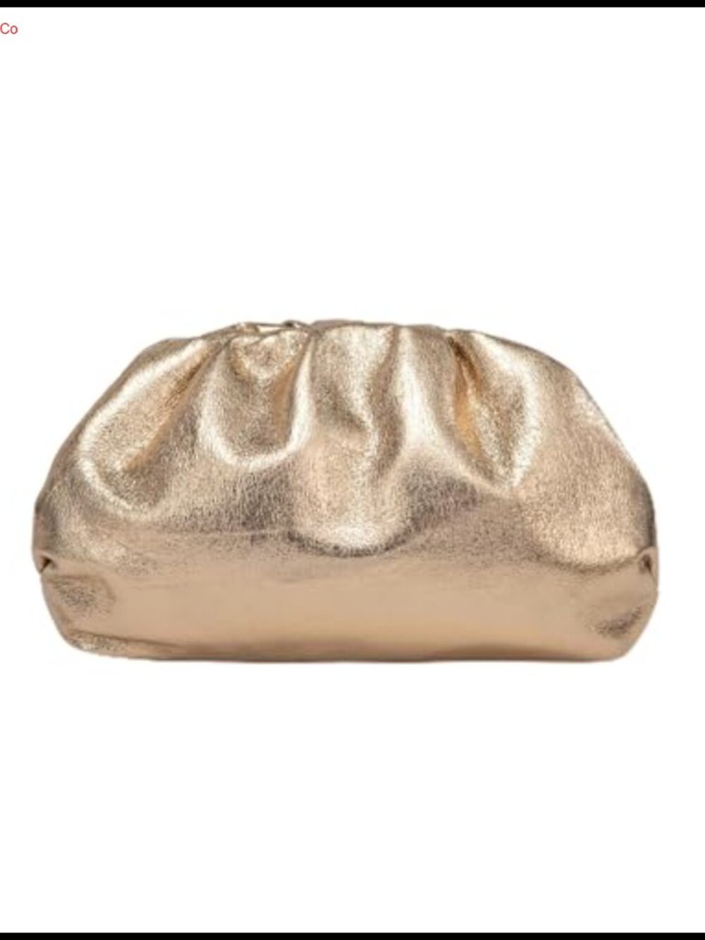 Pleated PU Evening Clutch Handbag for Weddings & Parties
